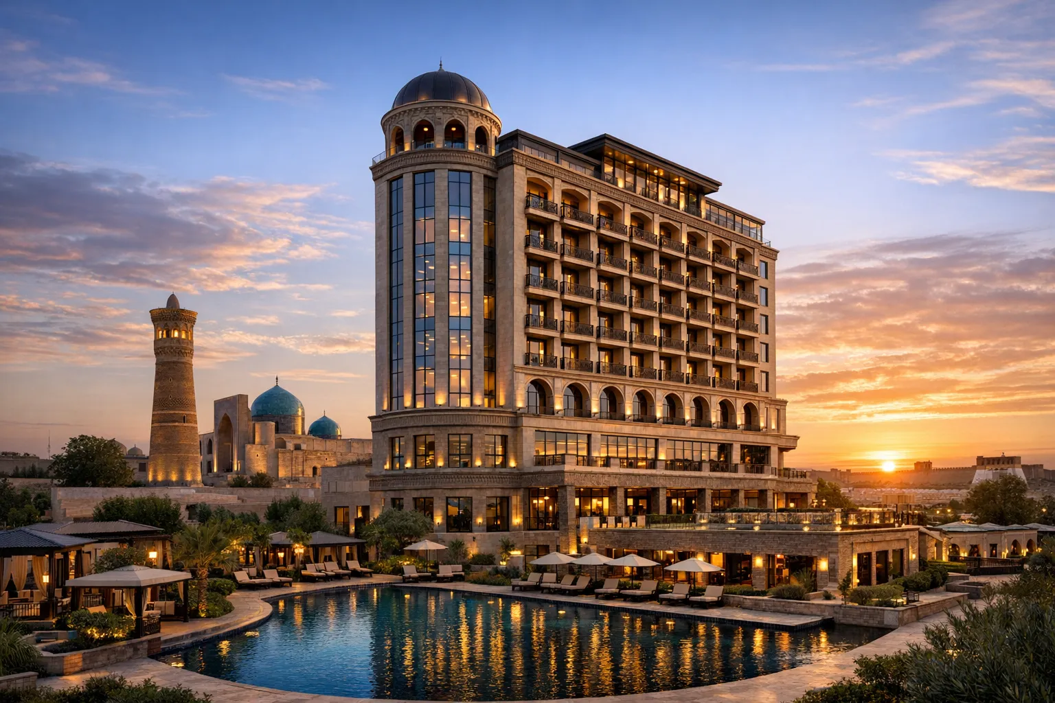 ザ タワー ブハラ（The Tower Bukhara by hotel PROgroup）