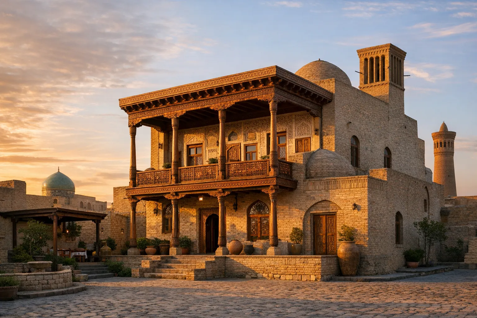 コミル ブティック ホテル（Komil Bukhara Boutique Hotel）