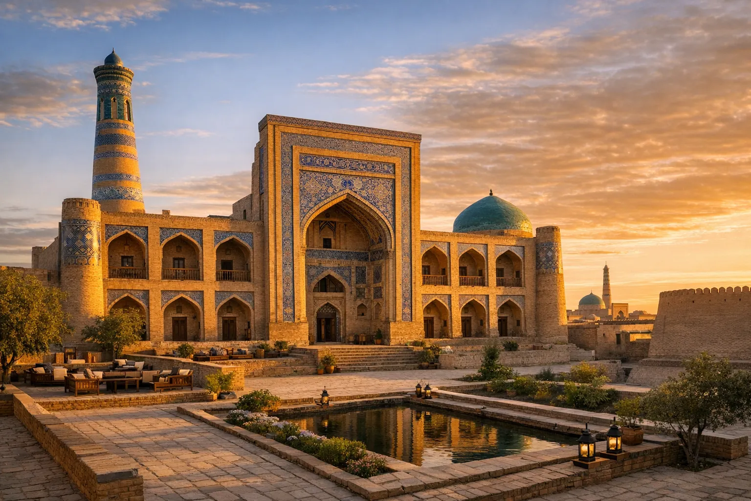 Feruzkhan Hotel - Madrassah Mohammed Rakhim Khan 1871（フェルズハン ホテル）