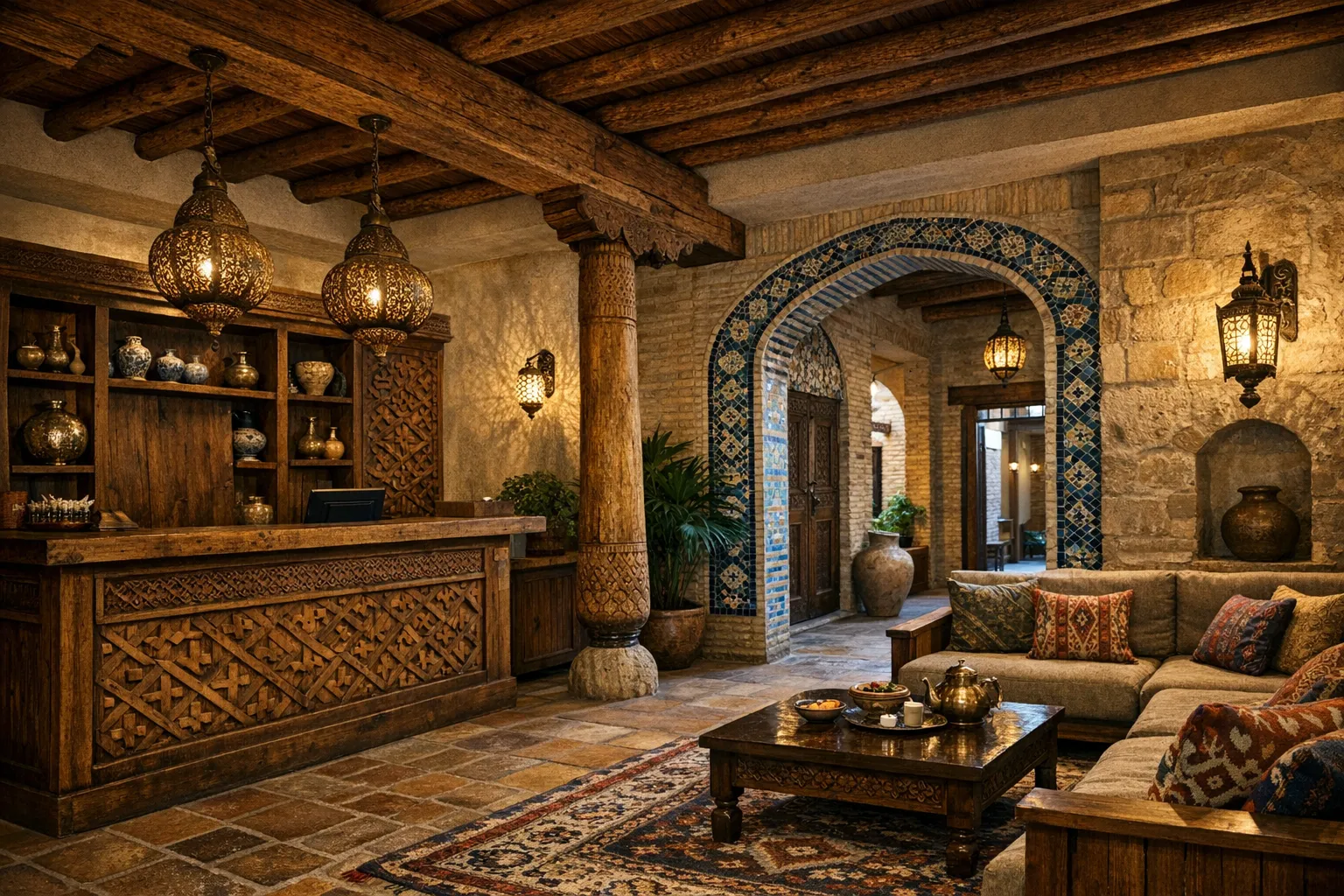 Oasis al Khiva Boutique Hotel Inside Citadel（オアシス アル ヒヴァ ブティック ホテル）