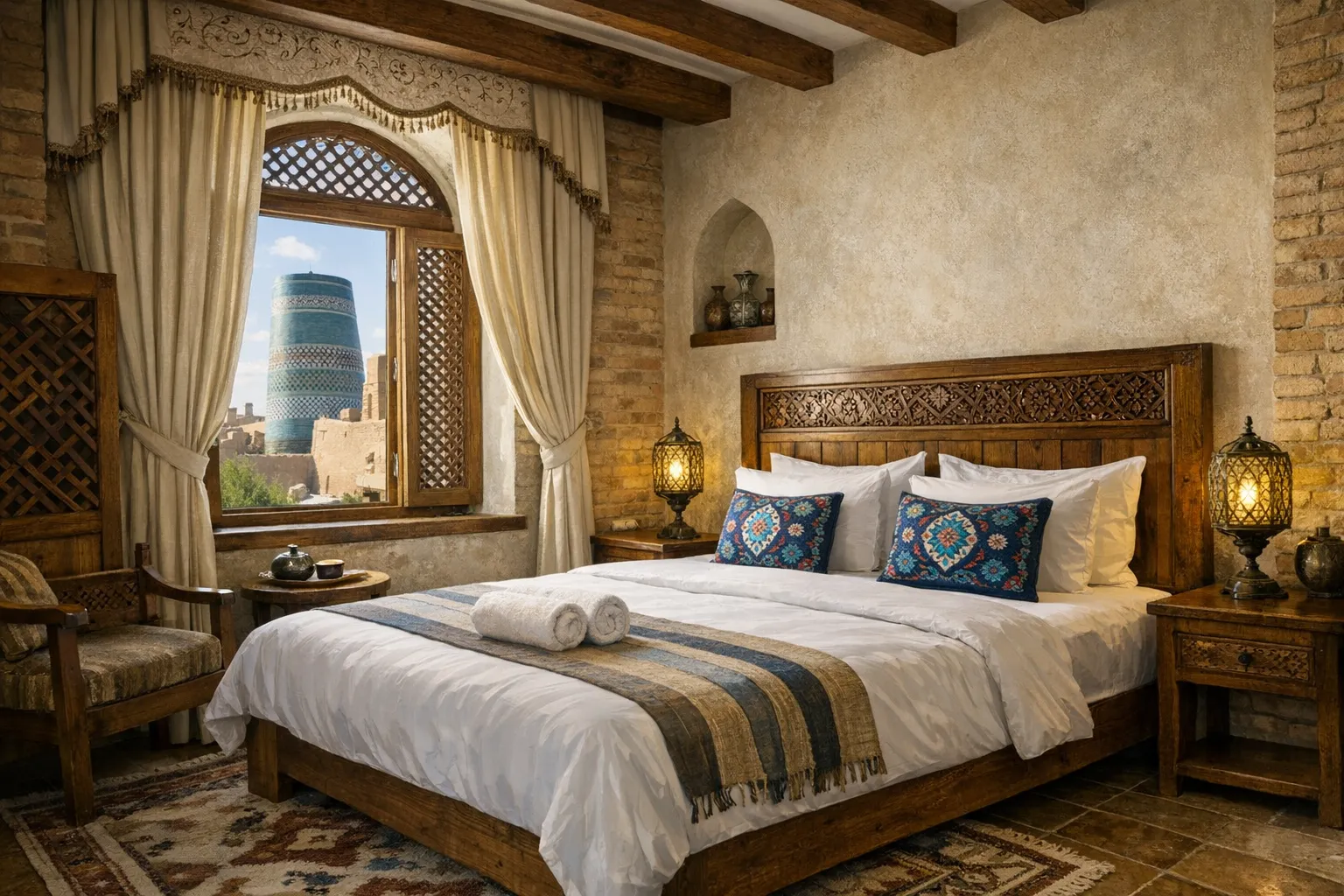 Oasis al Khiva Boutique Hotel Inside Citadel（オアシス アル ヒヴァ ブティック ホテル）