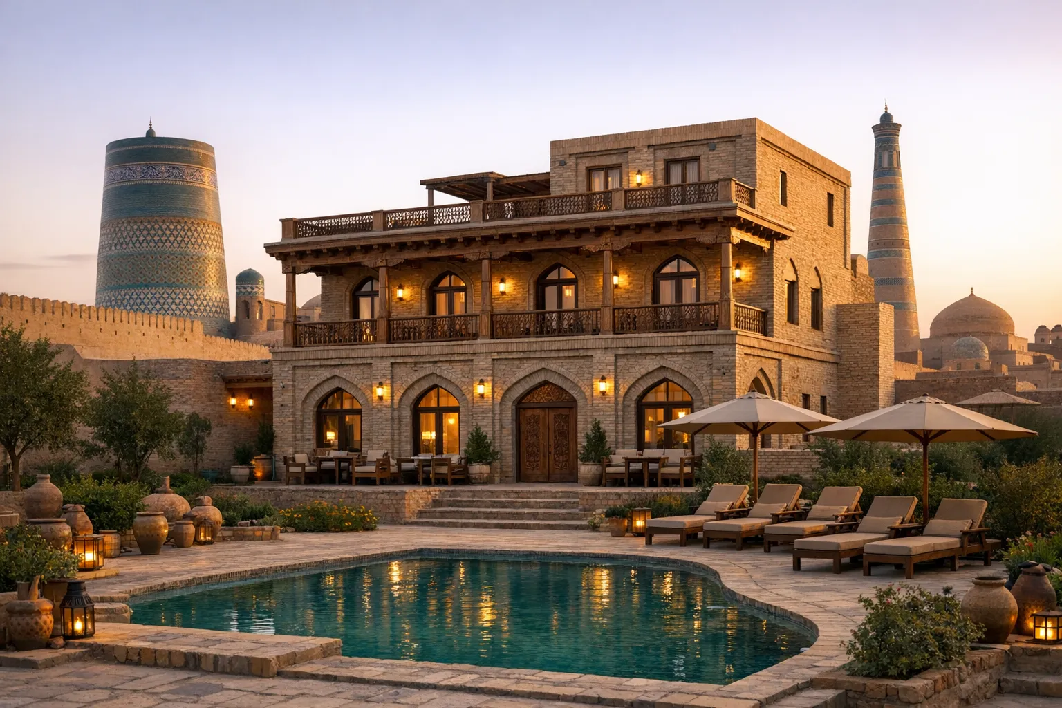Hotel Bankir Khiva（ホテル バンキール ヒヴァ）