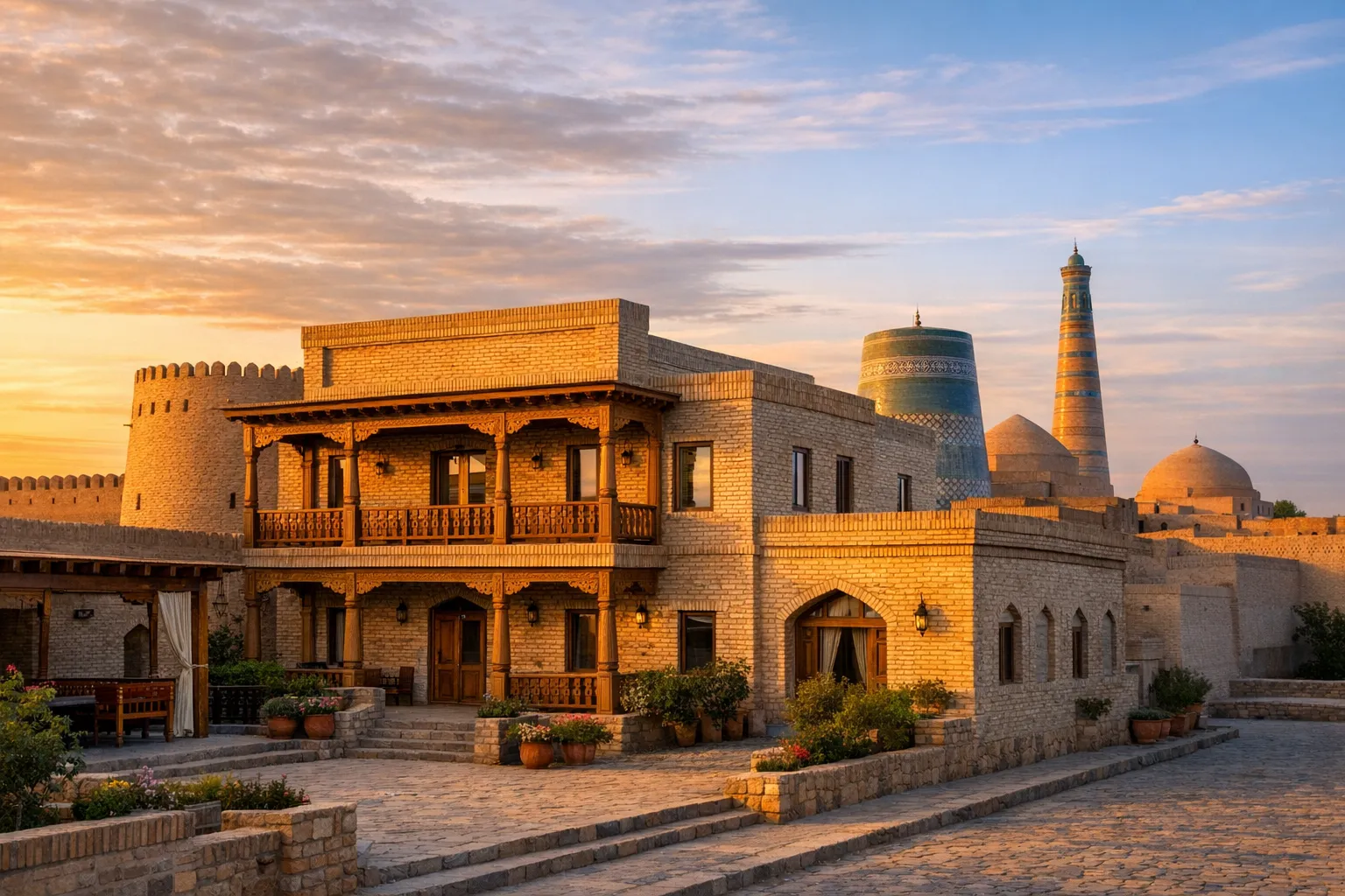 イスラムベク ヒヴァ ホテル（Islambek Khiva Hotel）