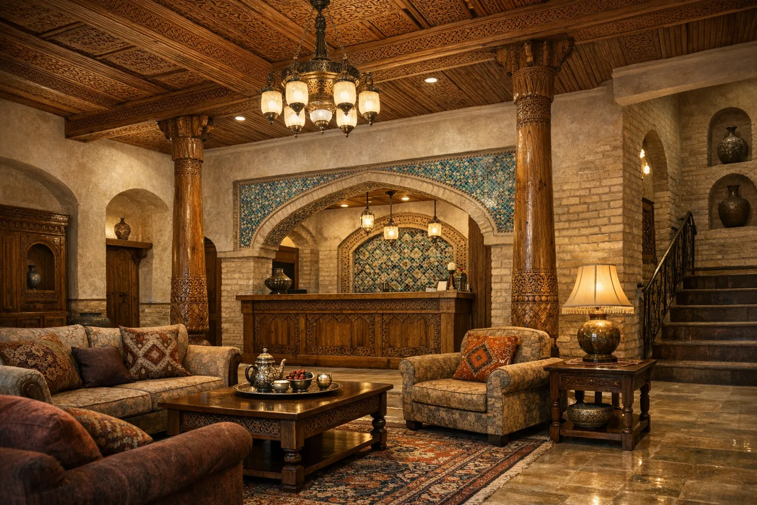 イスラムベク ヒヴァ ホテル（Islambek Khiva Hotel）