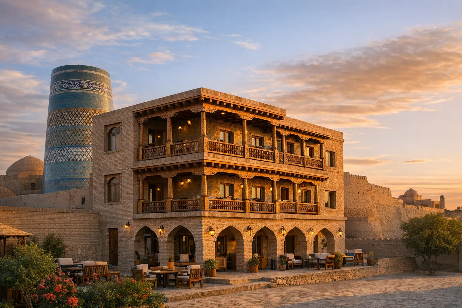 メロス ブティック ホテル ヒヴァ（Meros Boutique Hotel Khiva）